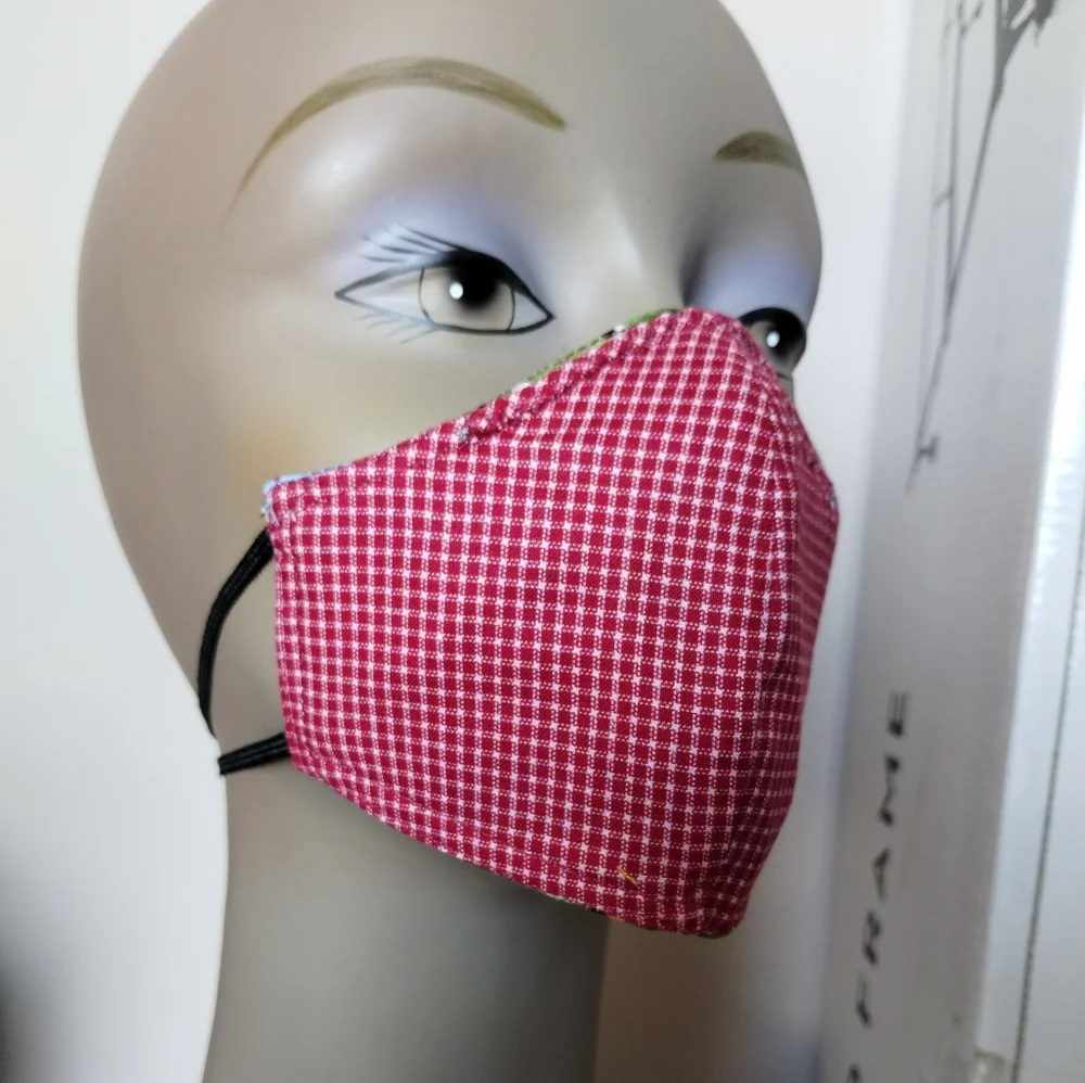 Farm Tractor Unisex 3ply Cotton Mask for Children